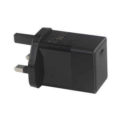 Cargador de pared USB de 45W tipo-C Reino Unido 65W 30W Cargador de viaje rápido Pcba Gan Australia