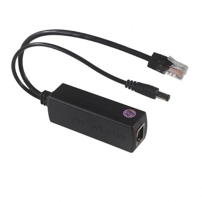 Inyector de POE a prueba de agua Splitter 100Mbps Seguridad 12W Y Splitter Adaptador Poe