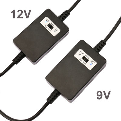 5V a 9V 12V DC Boost Converter Cable de refuerzo USB para la carga del vehículo 5.5 * 2.1mm Jack