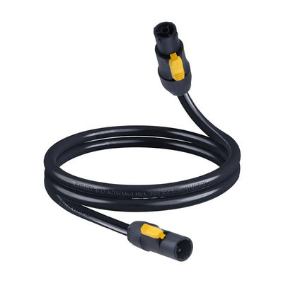 Cordón de alimentación de aire libre 20A resistente al agua 14AWG PowerCon True1 Hombre a mujer para la luz del escenario, eutrik SAC3MX a SAC3FX cable de alimentación. 32A conector de bloqueo de 3 fases
