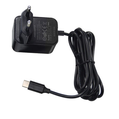 USB C 12V 3A Adaptadores de energía de la UE Transformador de conmutación Adaptador de energía de 3A universal 12V Cargador de pared EU 2Pin