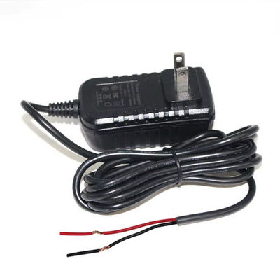 Cable de alimentación de CA con enchufe estadounidense a cable pelado de 2 clavijas NEMA 1-15P para controlador LED