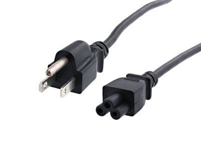 10 FT C5 Cable de alimentación de computadora portátil Diseño estándar para una función óptima
